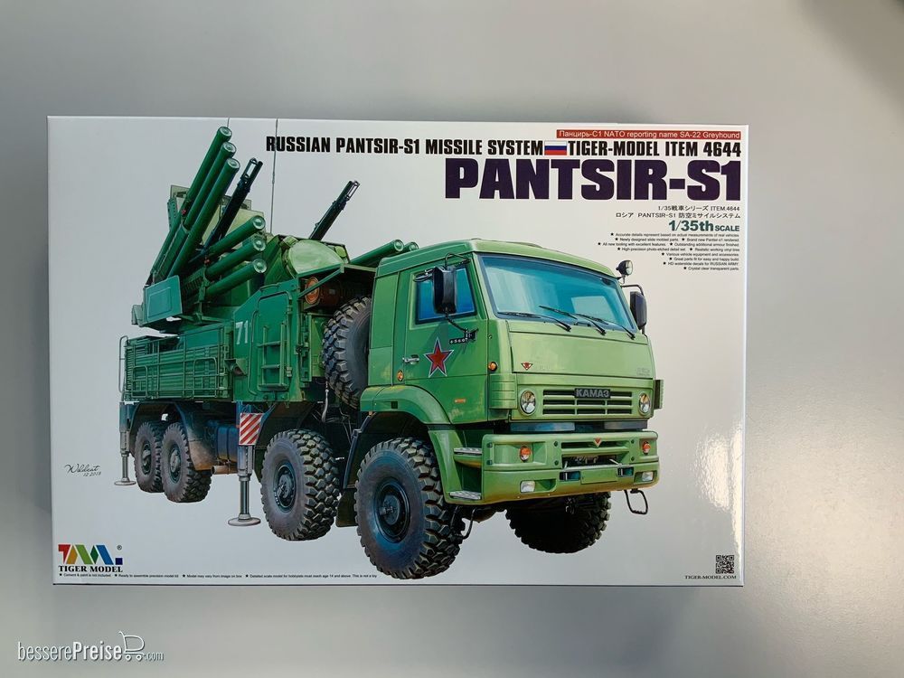 Tigermodel 4644 - Russian Pantsir-S1/SA-22 Greyhound Missile System