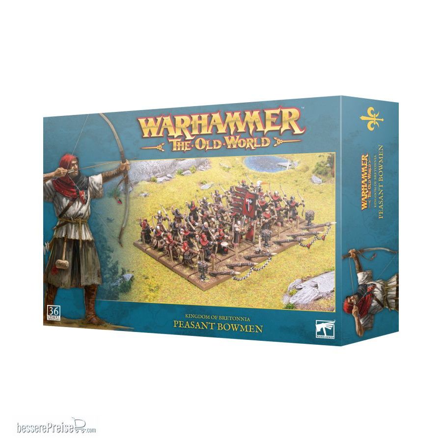 Games Workshop 99122703007 - KINGDOM OF BRETONNIA: PEASANT BOWMEN 06-13