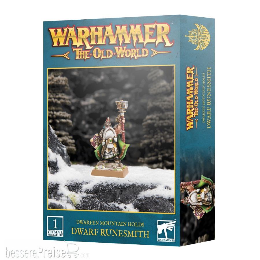 Games Workshop 99122705001 - DWARFEN MOUNTAIN HOLDS: DWARF RUNESMITH 10-06