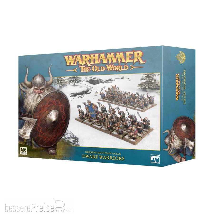 Games Workshop 99122705002 - DWARFEN MOUNTAIN HOLDS: DWARF WARRIORS 10-07