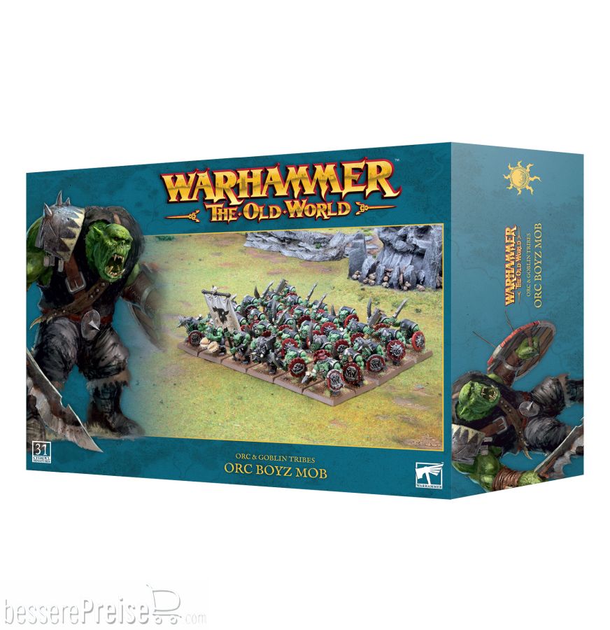 Games Workshop 99122709002 - ORC & GOBLIN TRIBES: ORC BOYZ MOB 09-02