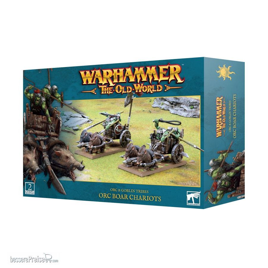 Games Workshop 99122709005 - ORC & GOBLIN TRIBES: ORC BOAR CHARIOTS 09-07