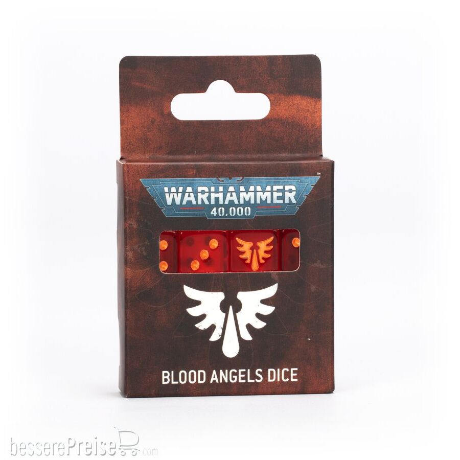 Games Workshop 99220101039 - WARHAMMER 40000: BLOOD ANGELS DICE 41-45