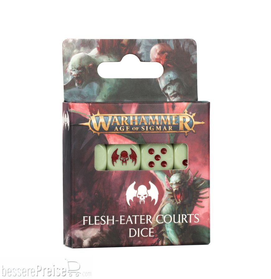 Games Workshop 99220207014 - AGE OF SIGMAR: FLESH-EATER COURTS DICE 91-67