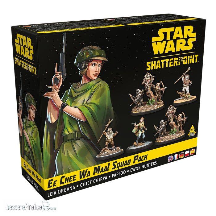 Atomic Mass Games AMGD1017 - Star Wars: Shatterpoint - Ee Chee Wa Maa! Squad Pack