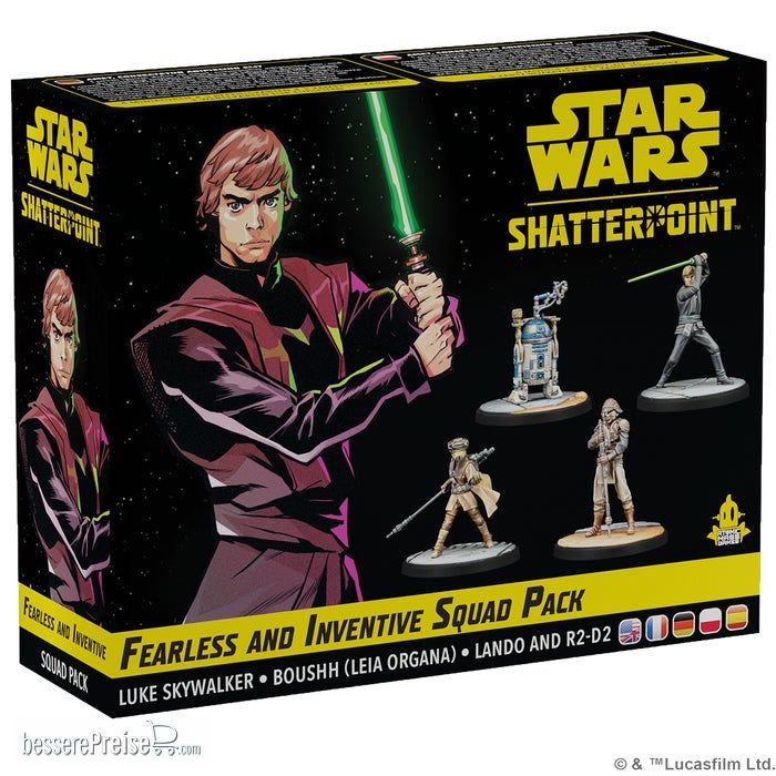 Atomic Mass Games AMGD1021 - Star Wars: Shatterpoint - Fearless and Inventive Squad Pack (´Furchtlos und erfinderisch´)