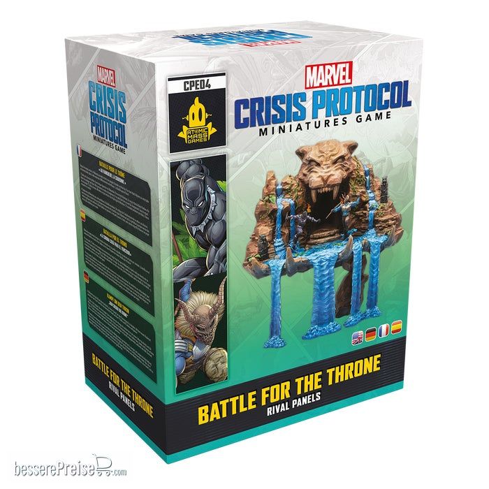 Atomic Mass Games AMGD2105 - Marvel: Crisis Protocol - Rival Panels: Battle for the Throne (Rivalenset ´Kampf um den Thron´)