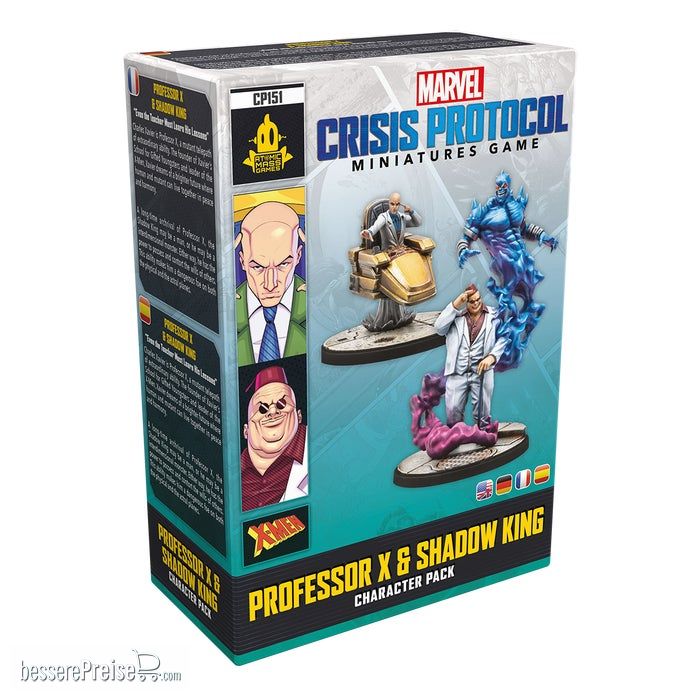 Atomic Mass Games AMGD2107 - Marvel: Crisis Protocol - Professor X & Shadow King