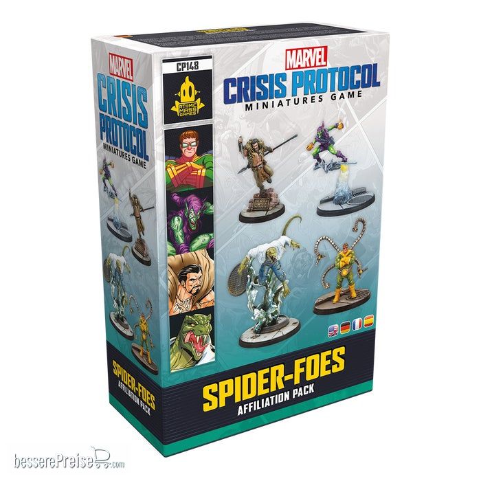 Atomic Mass Games AMGD2109 - Marvel: Crisis Protocol - Spider-Foes Affiliation Pack