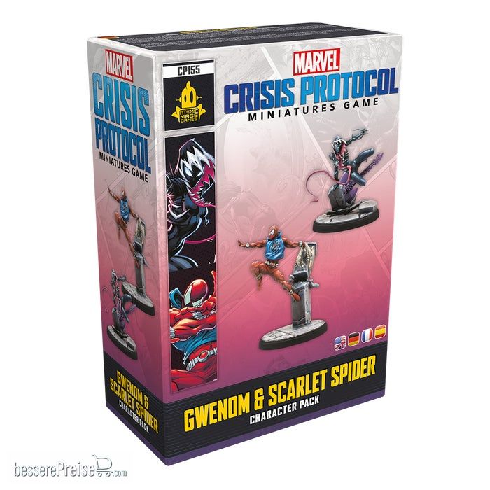 Atomic Mass Games AMGD2110 - Marvel: Crisis Protocol - Gwenom & Scarlet Spider