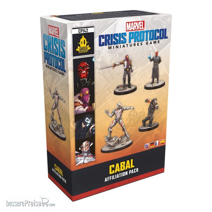 Atomic Mass Games AMGD2113 - Marvel: Crisis Protocol - Cabal Affiliation Pack