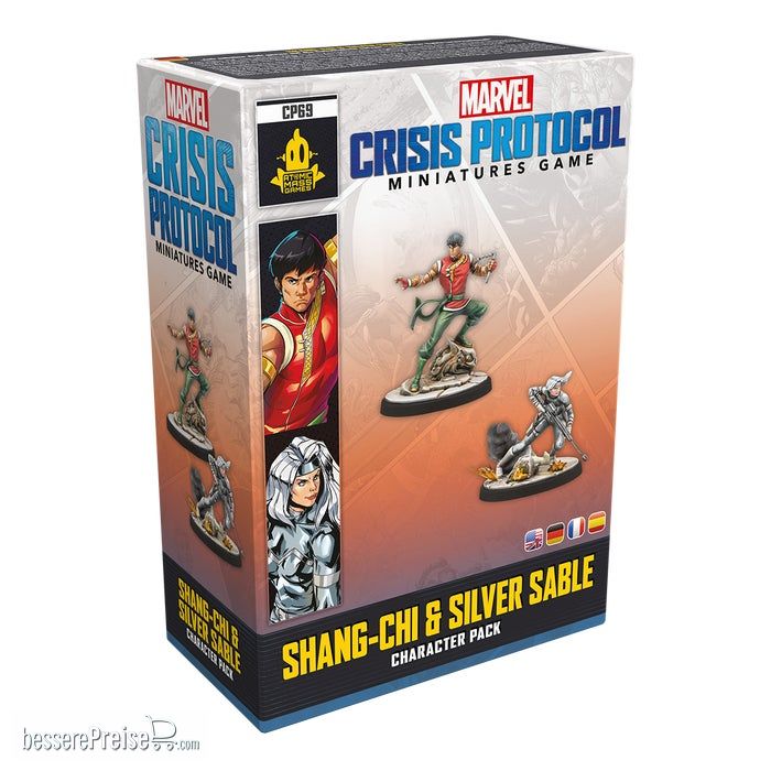 Atomic Mass Games AMGD2115 - Marvel: Crisis Protocol - Shang-Chi & Silver Sable