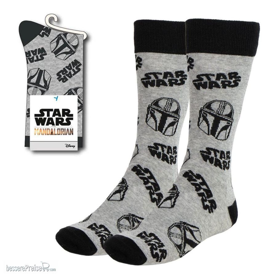 Cerdá CER2900002409 - Star Wars: The Mandalorian Socken Mandalorian 38-45