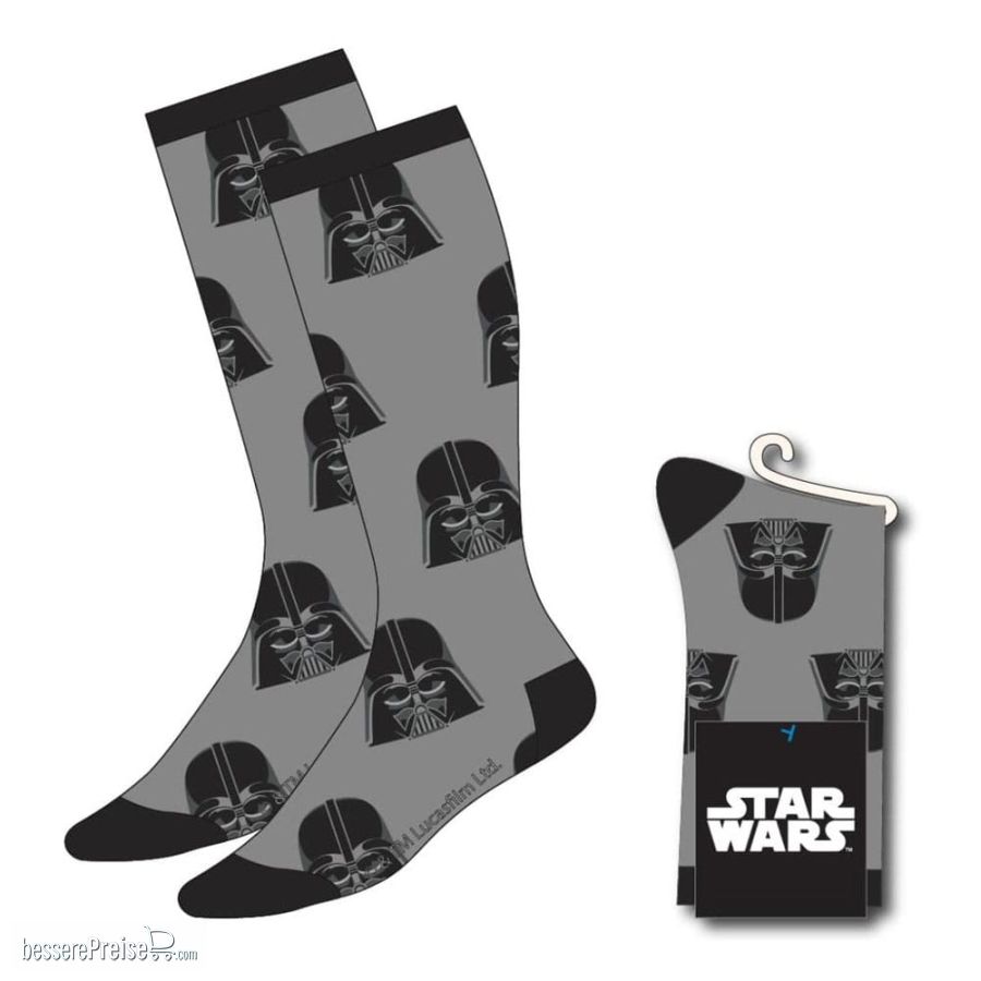 Cerdá CER2900002557 - Star Wars Socken Darth Vader´s Face 38-45