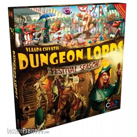 Czech Games Edition CGE310141 - Dungeon Lords: Festival Season