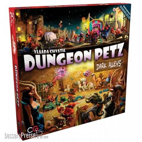 Czech Games Edition English CGE310240 - Dungeon Petz Dark Alleys