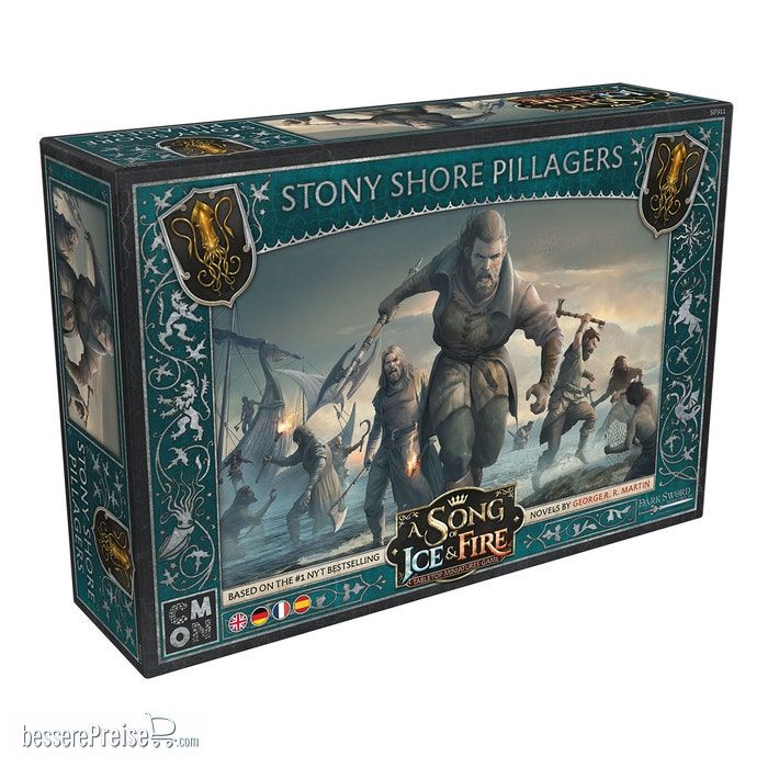 CMON CMND0280 - A Song of Ice & Fire - Stony Shore Pillagers (Plünderer der steinigen Küste)