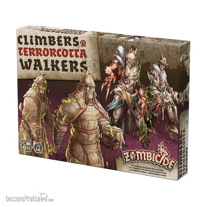 CMON CMND1259 - Zombicide: White Death - Climbers & Terrorcotta Walkers