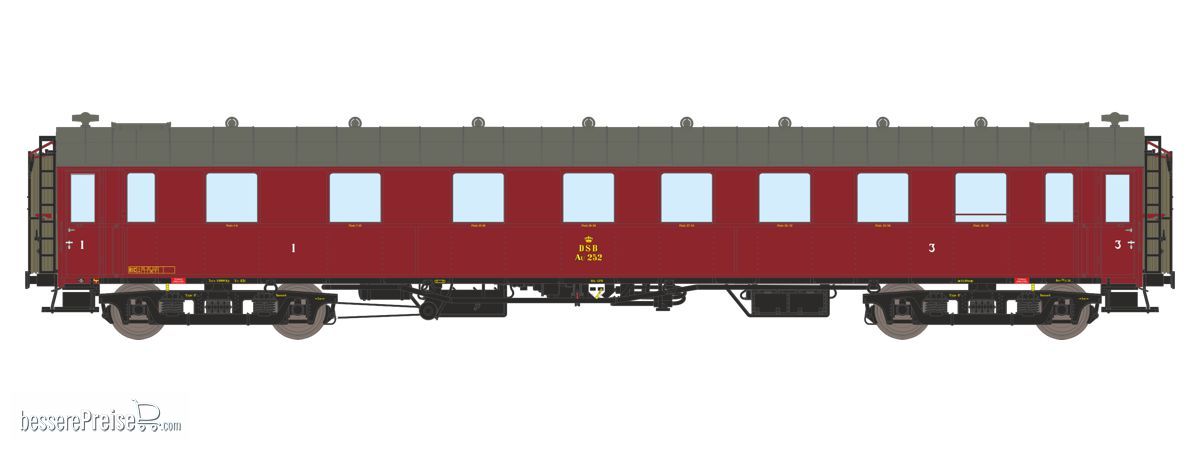 Dekas DK-876182 - DSB AU 252, ca 1951-56