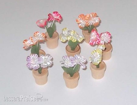 Domus Kits DO00001 - Set aus 8 Blumen 1:12