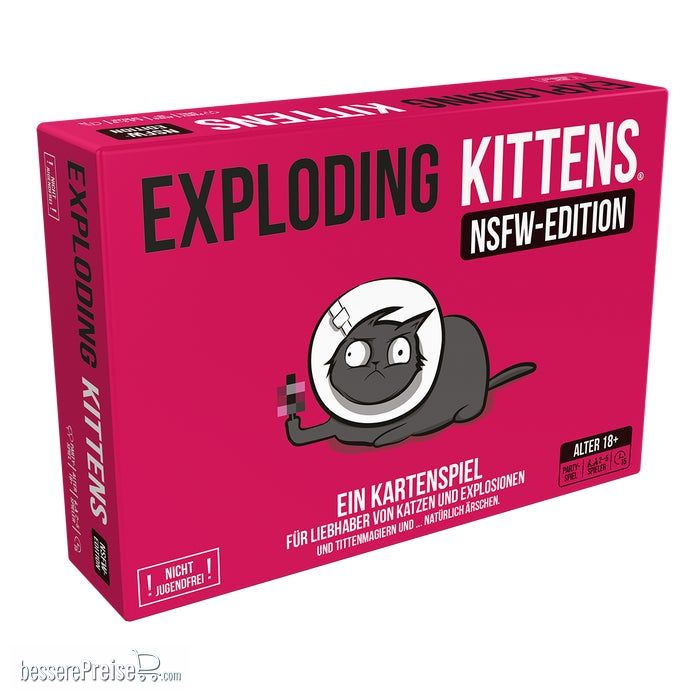 Exploding Kittens EXKD0029 - Exploding Kittens: NSFW Edition