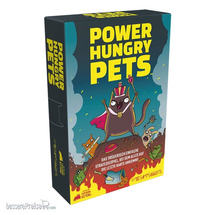 Exploding Kittens EXKD0038 - Power Hungry Pets