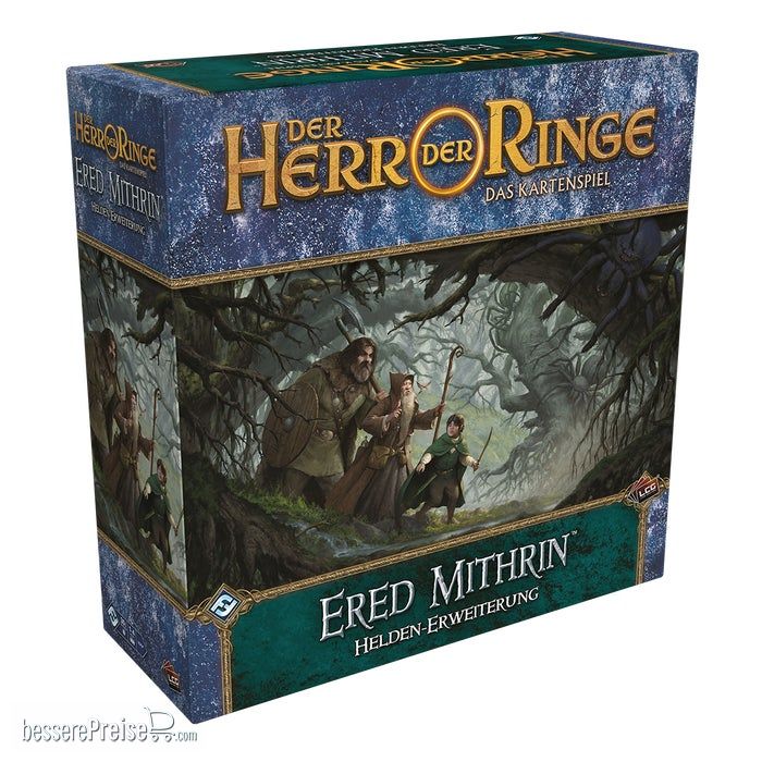 FFG FFGD2846 - Der Herr der Ringe: Das Kartenspiel - Ered Mithrin (Helden-Erweiterung)