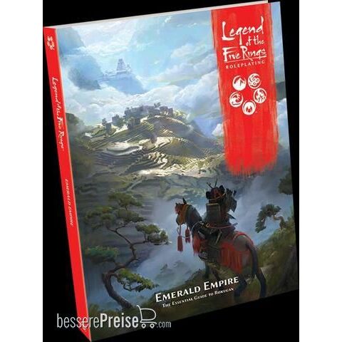 Edge Studio FFGL5R04 - FFG - Legend of the Five Rings RPG - Emerald Empire The Essential Guide to Rokugan - EN