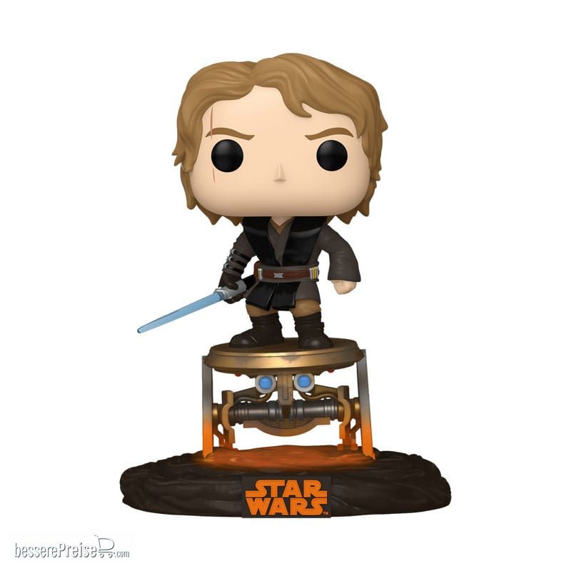 Funko FK80766 - Star Wars: Dark Side POP! Deluxe Vinyl Figur Darth Vader (First Appearance) 9 cm