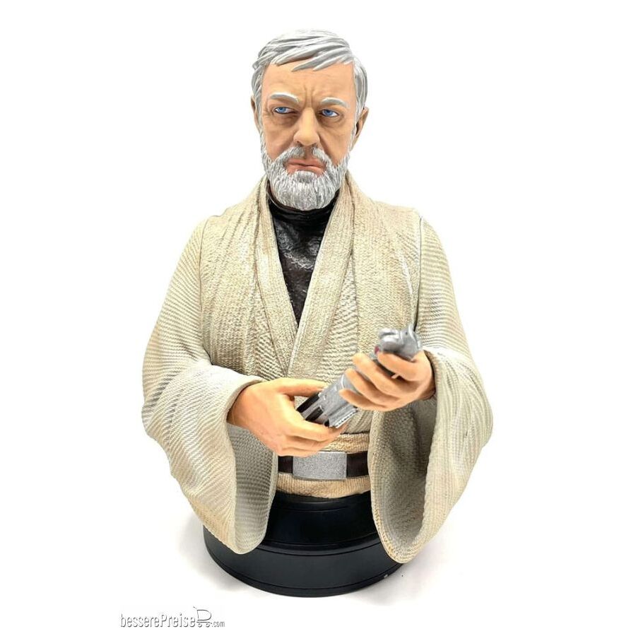 Gentle Giant GENT84541 - Star Wars Episode IV Büste 1/6 Ben Kenobi 2021 Premier Guild Memebership Gift 18 cm