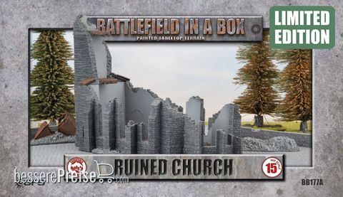 Gale Force Nine GFNBB177A - Ruins: Church (New Scheme - Limited Edition) (x1) 15mm