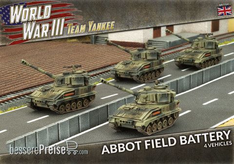 Battlefront Miniatures GFNTBBX06 - WW3 Abbot Field Battery