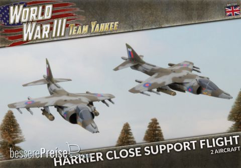 Battlefront Miniatures GFNTBBX15 - WW3 Harrier Close Support Flight (x2 Plastic)