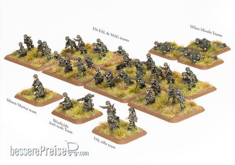 Battlefront Miniatures GFNTBE702 - WW3 Infantry Platoon (x41 Figures)