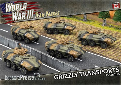 Battlefront Miniatures GFNTCBX04 - WW3 Grizzly Transports (x5)