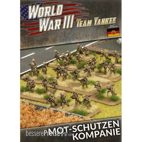 Battlefront Miniatures GFNTEBX02 - WW3 East German Mot-Schutzen Kompanie (73 figures)