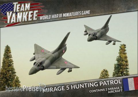 Battlefront Miniatures GFNTFBX09 - WW3 Mirage 5 Hunting Patrol