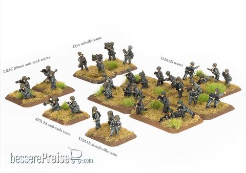 Battlefront Miniatures GFNTFR712 - WW3 Infantry Platoon (x33 figures)