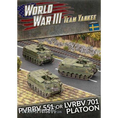 Battlefront Miniatures GFNTSWBX05 - WW3 Pvrbv 551 or Lvrbv 701 Platoon (x3)