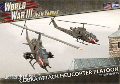 Battlefront Miniatures GFNTUBX05 - WW3 Cobra Attack Helicopter Platoon (Plastic)