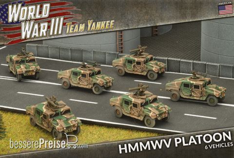 Battlefront Miniatures GFNTUBX14 - WW3 HMMWV Platoon (Plastic)