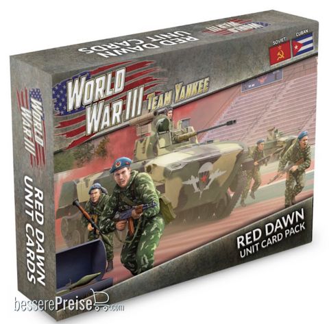 Battlefront Miniatures GFNWW307U - WW3 Red Dawn Unit Cards (86x Cards)