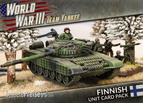 Battlefront Miniatures GFNWW308F - WW3 Finnish Unit Cards (33x Cards)