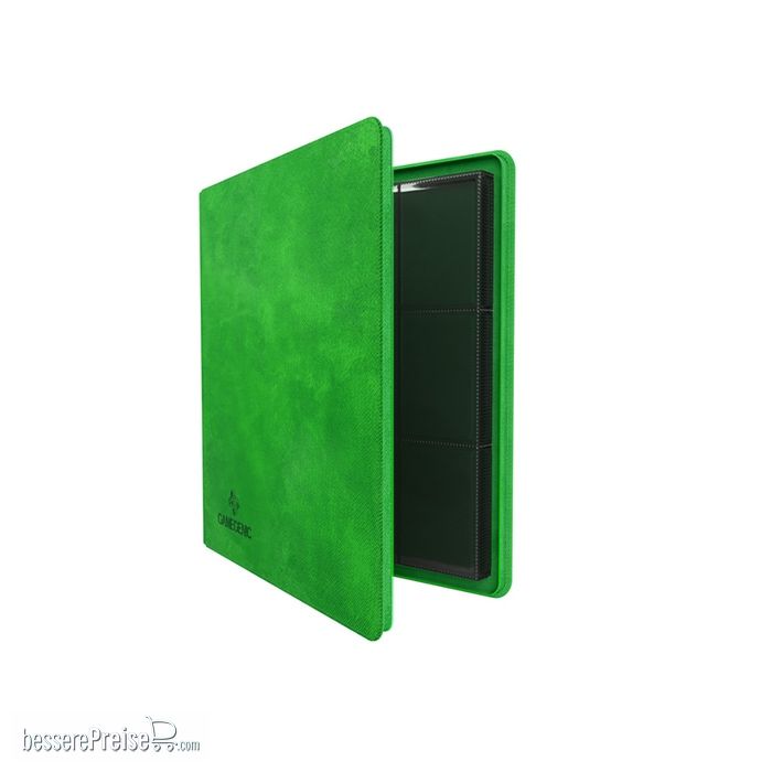 Gamegenic GGS31024 - Zip-Up Album 24-Pocket Green