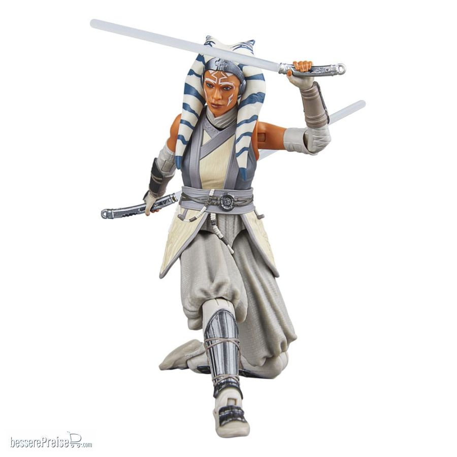 Hasbro HASG0017 - Star Wars: The Mandalorian Black Series Actionfigur Ahsoka Tano (Peridea) 15 cm