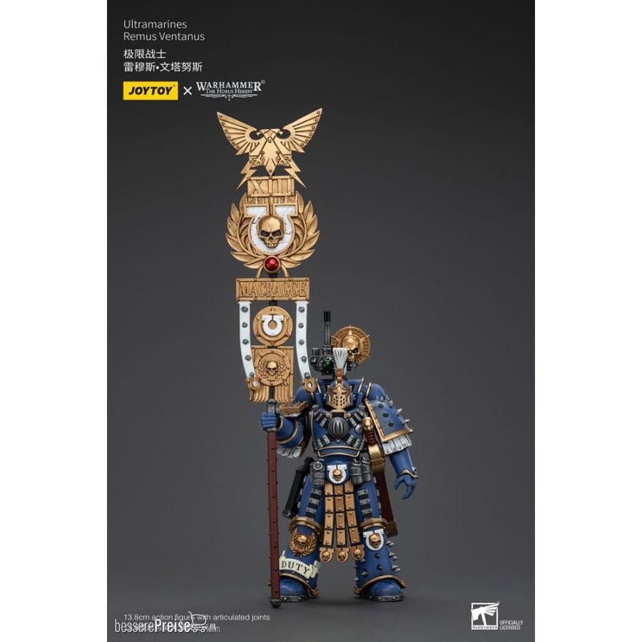 Joy Toy JT00232 - Warhammer The Horus Heresy Actionfigur 1/18 Ultramarines Remus Ventanus 14 cm