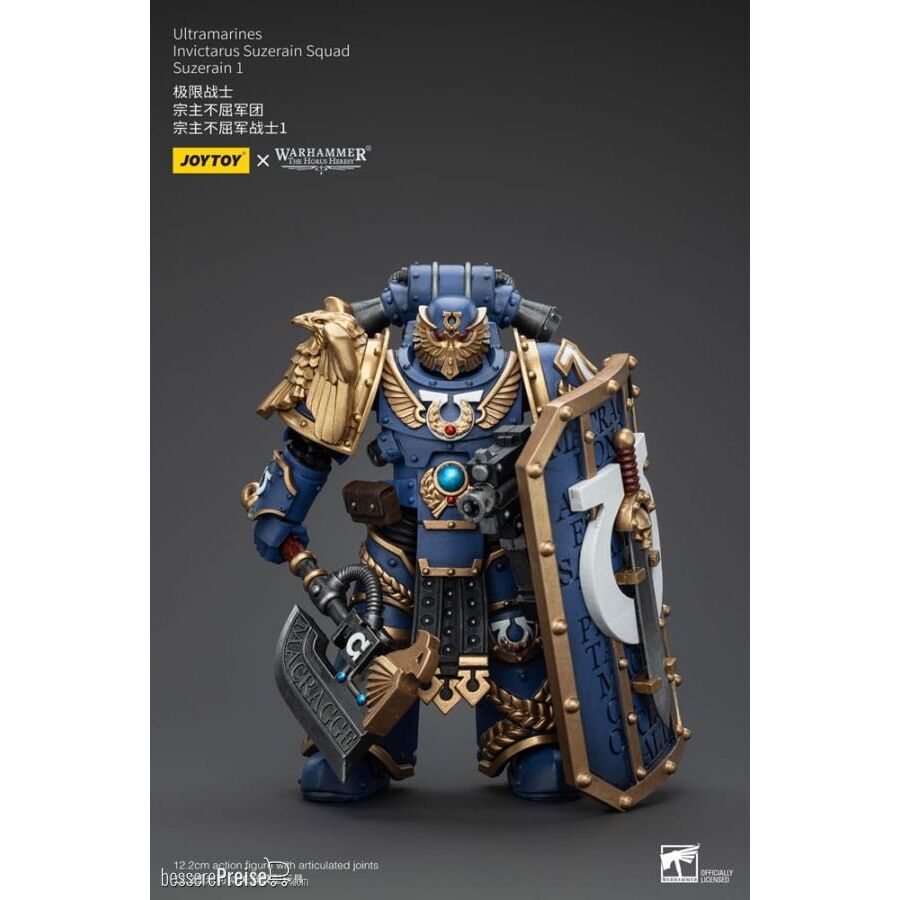 Joy Toy JT00249 - Warhammer The Horus Heresy Actionfigur 1/18 Ultramarines Invictarus Suzerain Squad Suzerain 1 12 cm