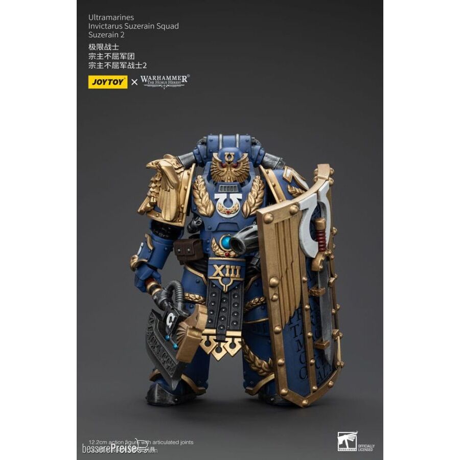 Joy Toy JT00256 - Warhammer The Horus Heresy Actionfigur 1/18 Ultramarines Invictarus Suzerain Squad Suzerain 2 12 cm