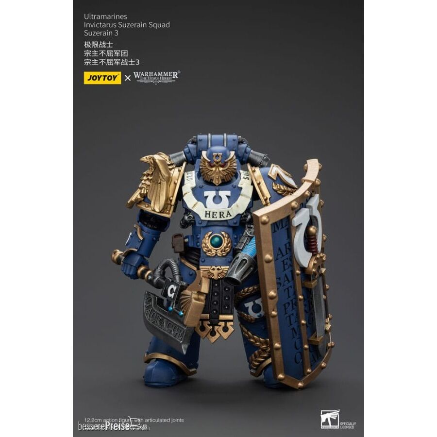 Joy Toy JT00263 - Warhammer The Horus Heresy Actionfigur 1/18 Ultramarines Invictarus Suzerain Squad Suzerain 3 12 cm