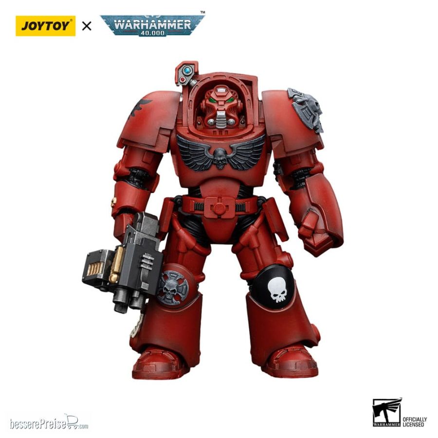 Joy Toy (CN) JT5871 - Warhammer 40,000 Actionfigur 1/18 Blood Angels Terminator Squad Terminator with Storm Bolter 14 cm